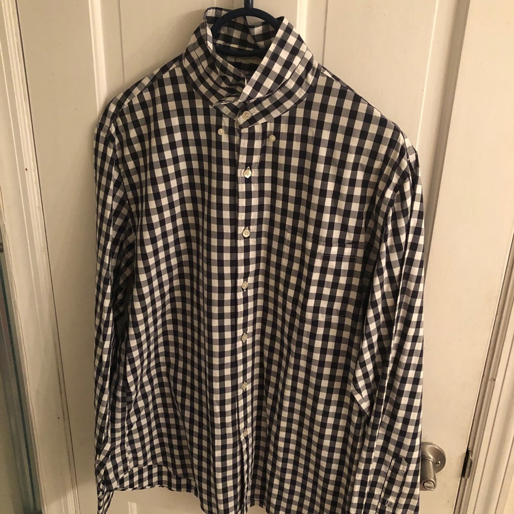 J. Crew Checkered Button Down
